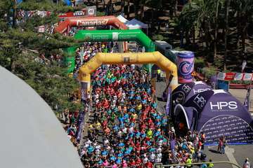 La Canarias7 Carrera de las Empresas, este domingo en la capital grancanaria (Foto TA)